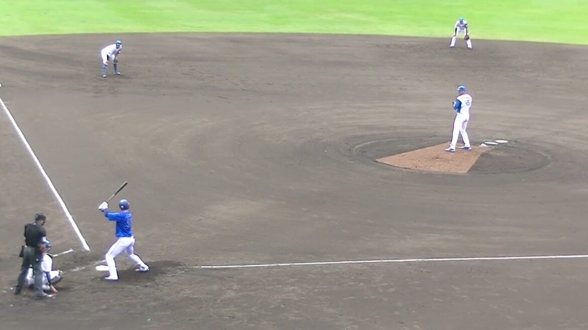 梶原 昂希を空振り三振にとるバーヘイゲン【日本ハムファイターズ対 横浜DeNAベイスターズ2024年5月8日】