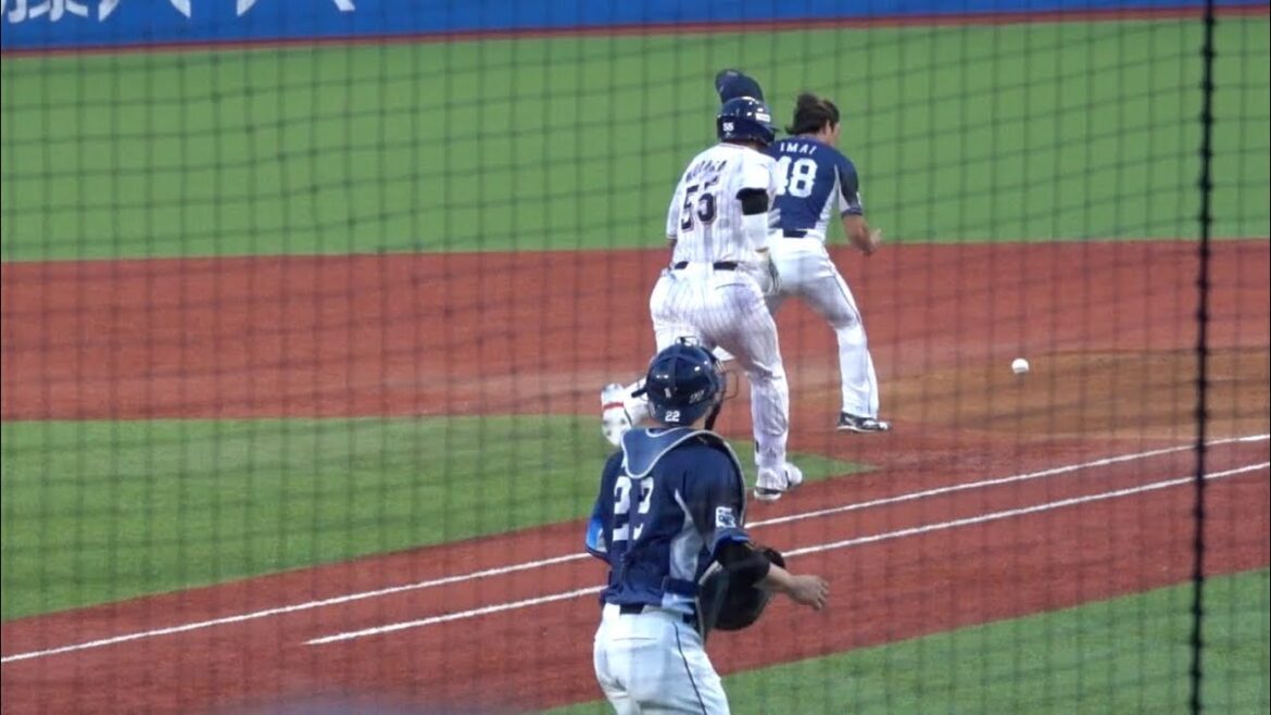 村上宗隆の打席 今井達也の捕球ミスでチャンスを広げる！東京ヤクルトスワローズvs埼玉西武ライオンズ 2024/06/04 エラー 交流戦