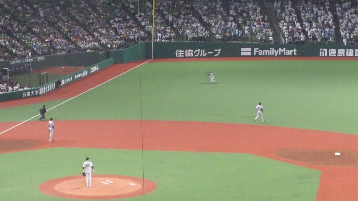 巨人 丸佳浩 ナイスプレー　西武 vs 巨人　2024年5月31日(金)