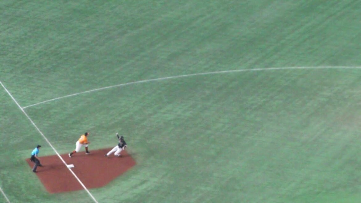 オリックス 太田椋 スリーベースヒット　巨人 vs オリックス　2024年6月7日(金)　東京ドーム