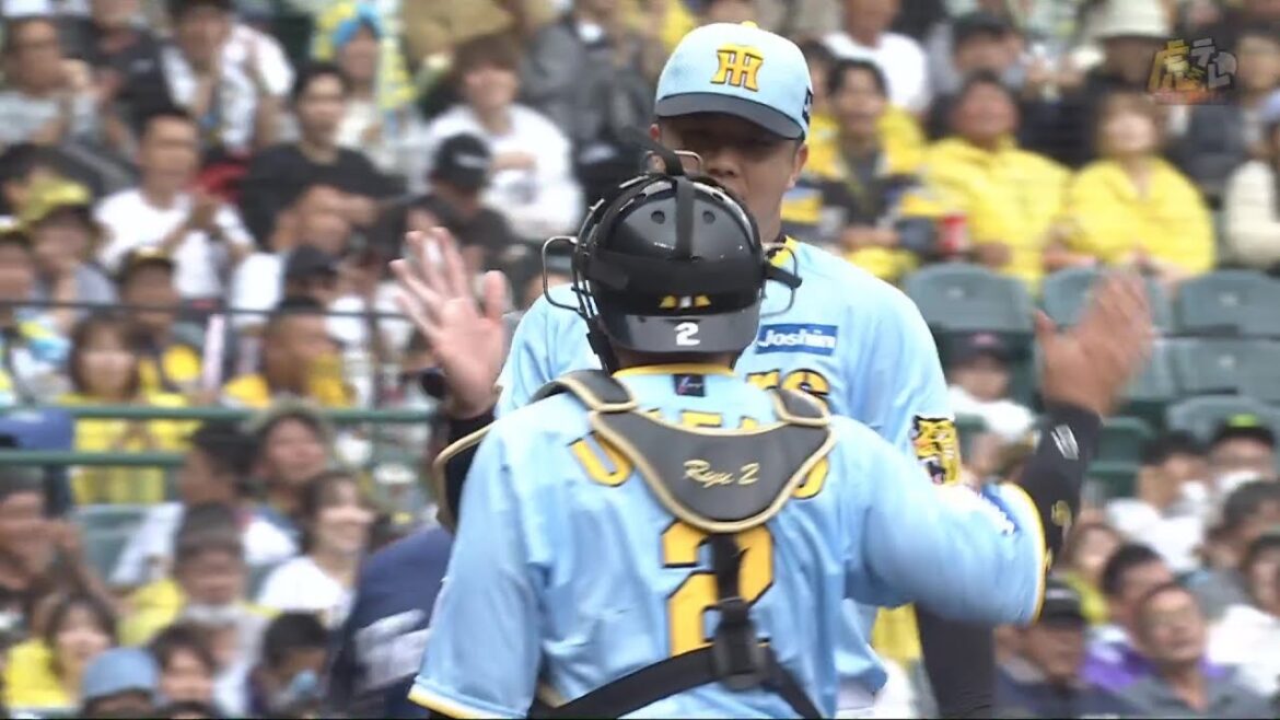 【熱投】5回表、二死3塁のピンチを脱した#才木浩人 投手！【2024/6/9Ｔ－Ｌ】