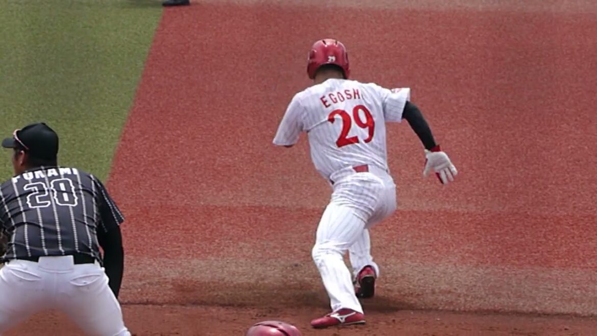 2024　都市対抗西関東　江越海地選手盗塁成功　#野球  #江越大賀 　#社会人野球