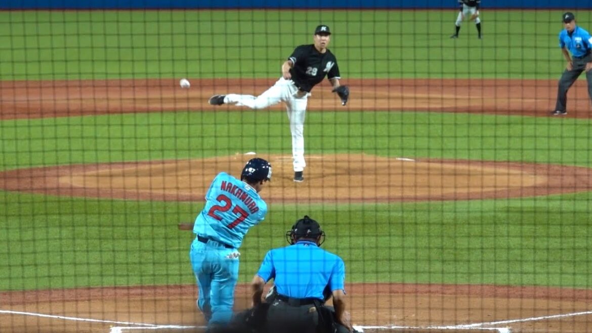 中村悠平の勝ち越しタイムリー2ベースヒット！今日こそロッテの勢いを止められるか！？東京ヤクルトスワローズ 2024/05/30 交流戦
