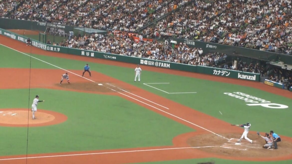 西武 元山飛優 ホームラン 第1号　西武 vs 巨人　2024年6月1日(土)