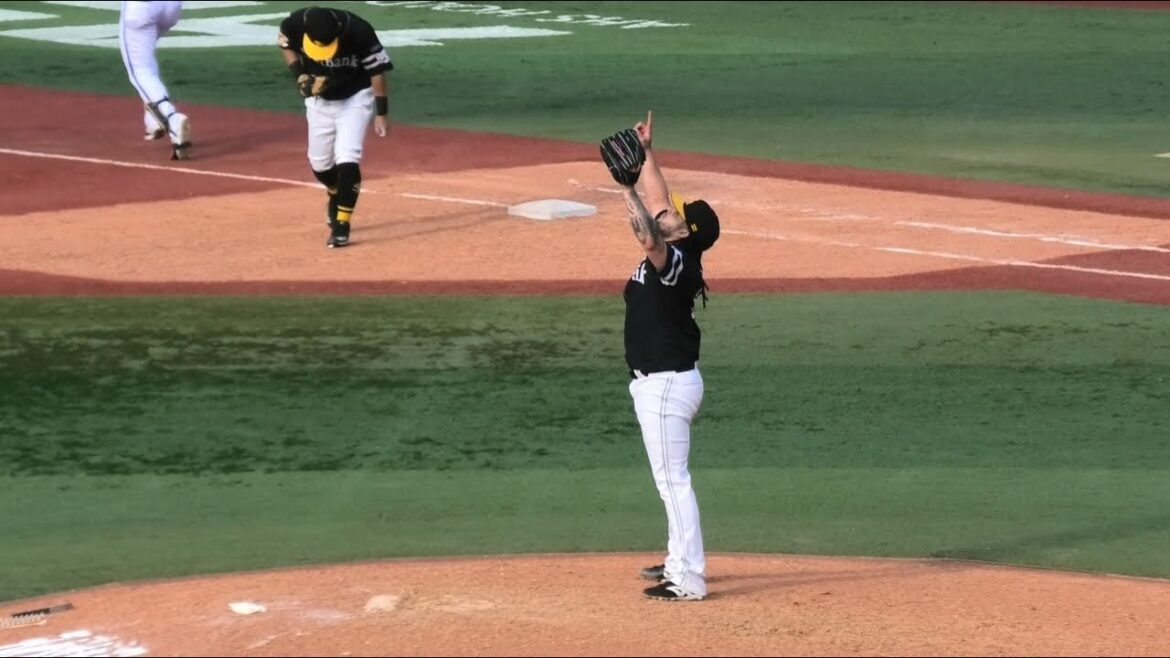 [4K]ホークス オスナが試合を締める瞬間～2024.6.8(横浜スタジアム)