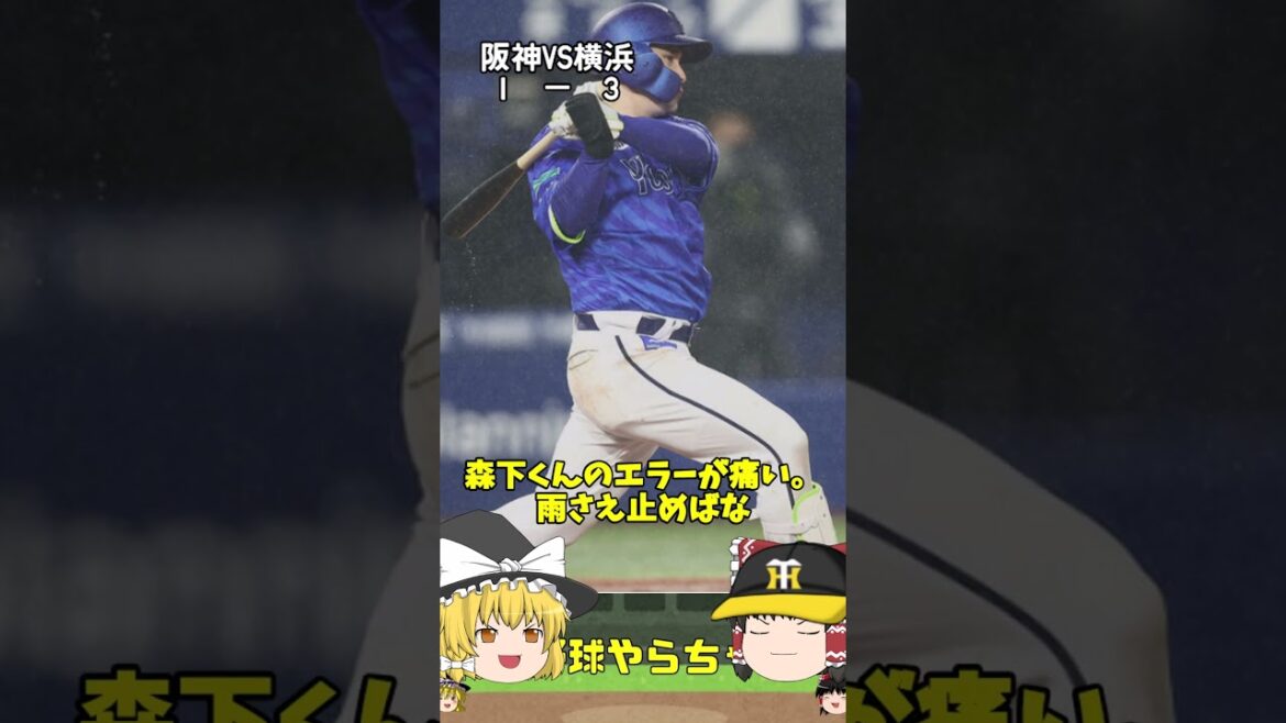 【30秒でわかる4月24日対DeNA戦の結果】今日は６回で試合を終わればすべて丸く収まったのに #阪神タイガース  #横浜denaベイスターズ
