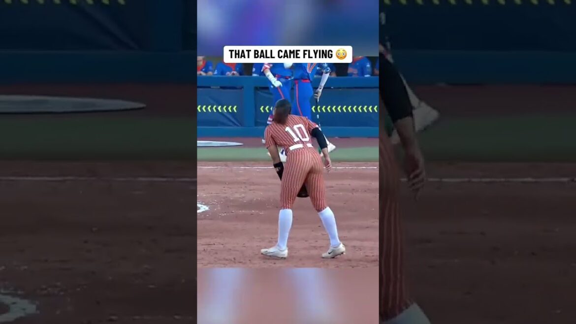 That was close 😅 #Texas #Longhorns #softball #WCWS