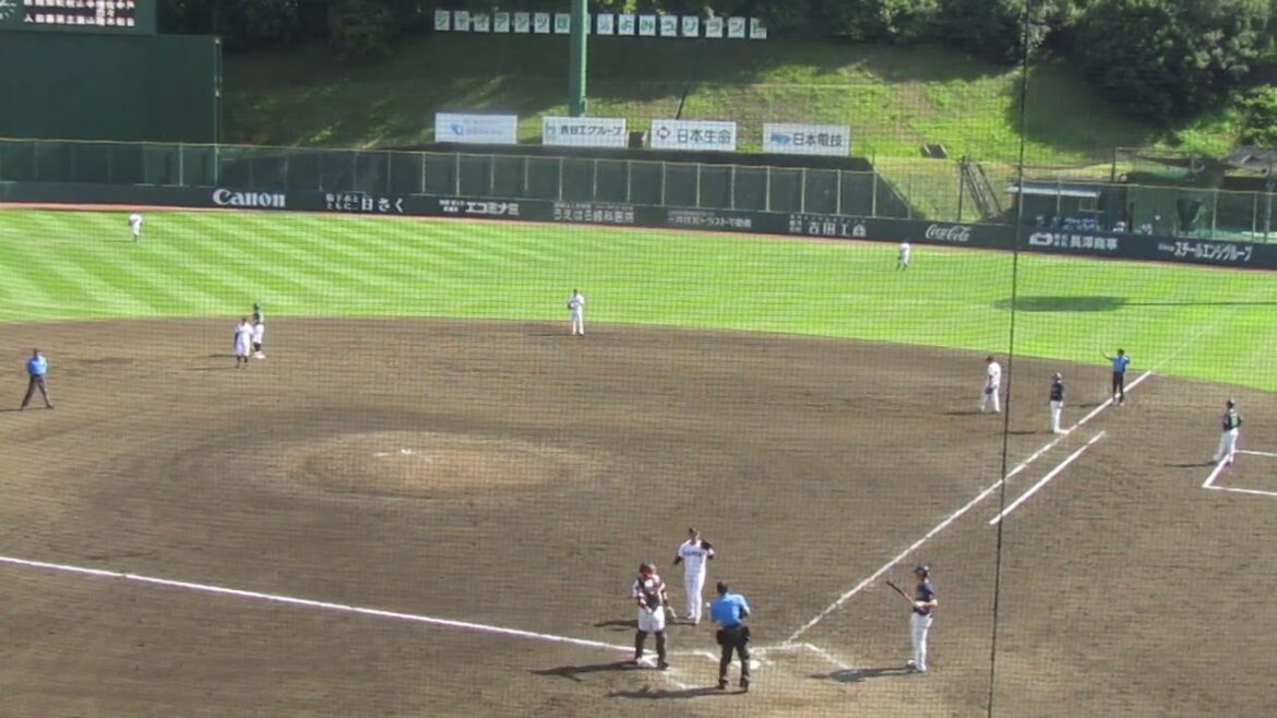 ヤクルト宮本丈がタイムリーヒット！自分はセカンドでアウト2024年5月29日 読売ジャイアンツ対ヤクルトスワローズ