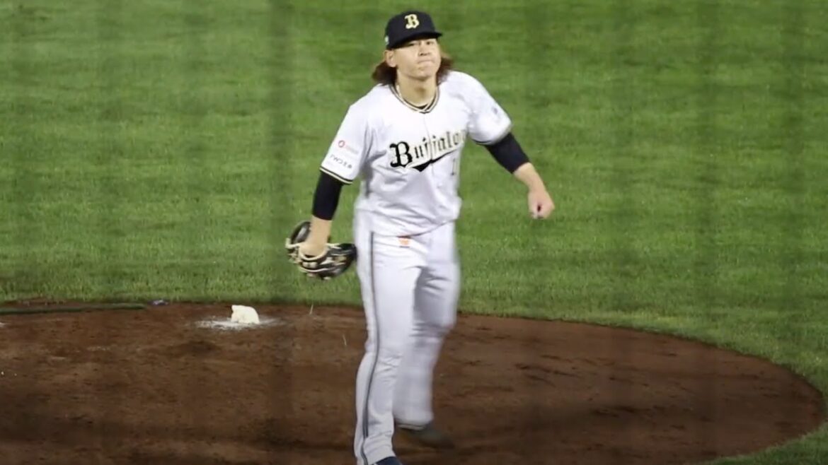 宮城大弥 エースの気迫がスタジアムを席巻 宮城大弥 エースの気迫がスタジアムを席巻