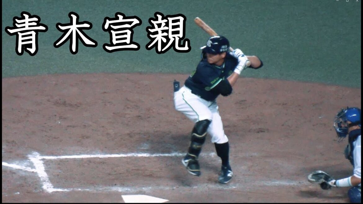 [ヤクルト] 青木宣親 打撃フォーム (スローモーション付)