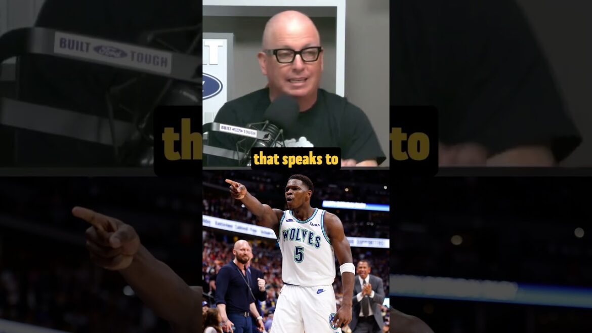 Anthony Edwards' likability is off the charts 📈