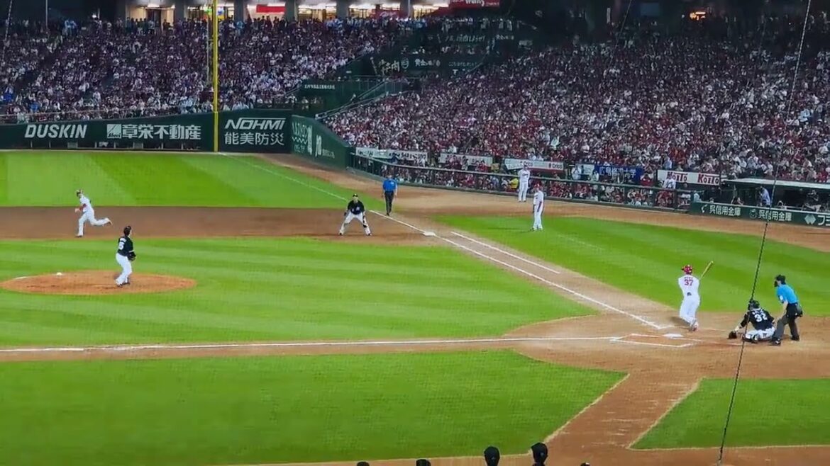 【2024.6.7】野間峻祥　先制のタイムリースリーベースヒット！【4回裏】