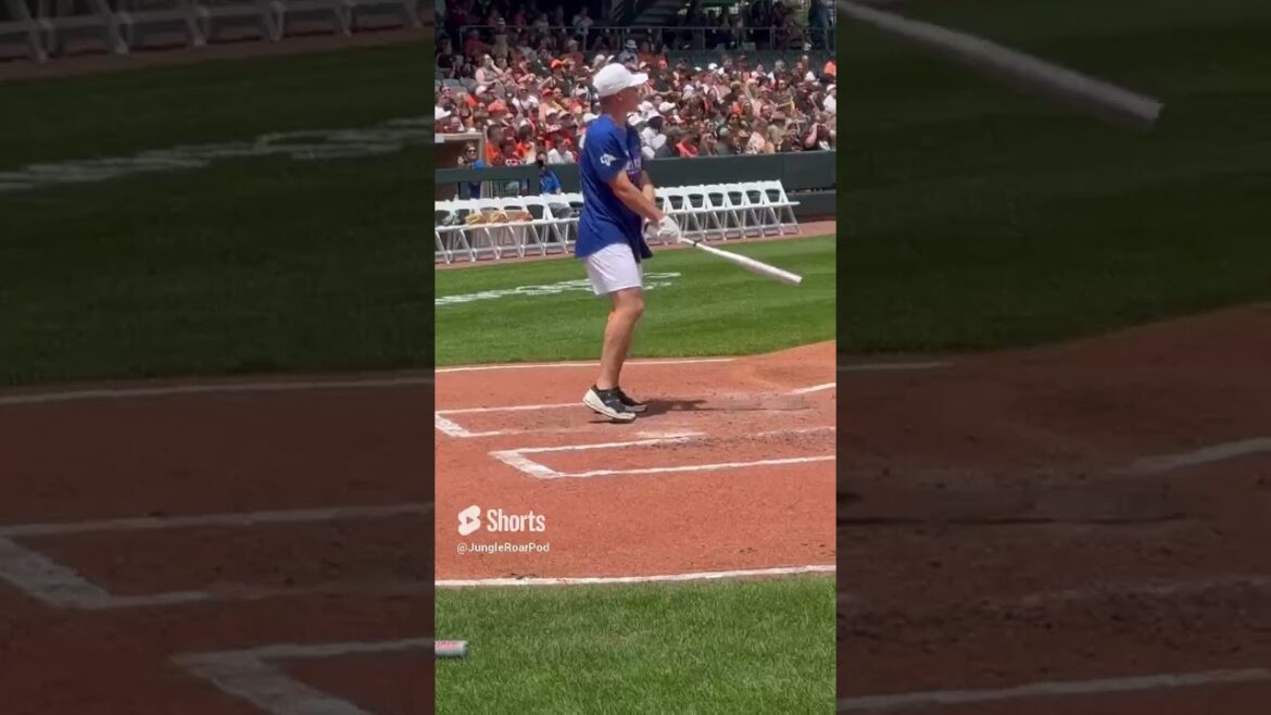 Evan McPherson takes his swings Saturday at Logan Wilson home run Derby