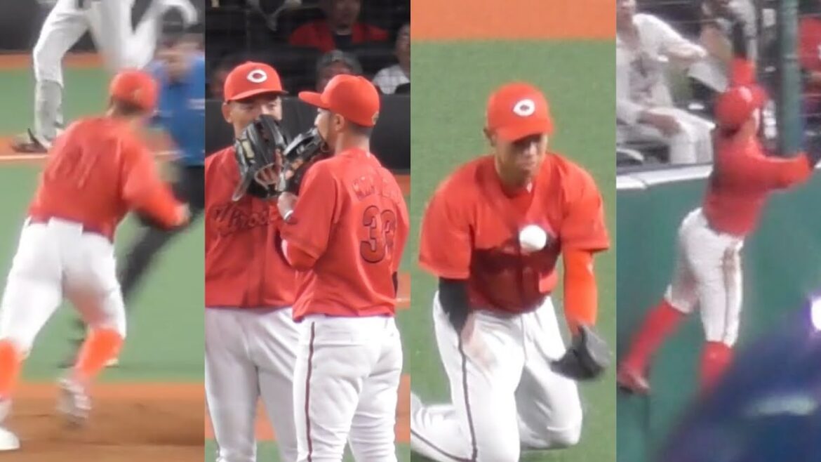 ナイスプレー連発で守り勝つ！広島カープ鉄壁の守備陣ハイライト！2024年6月11日