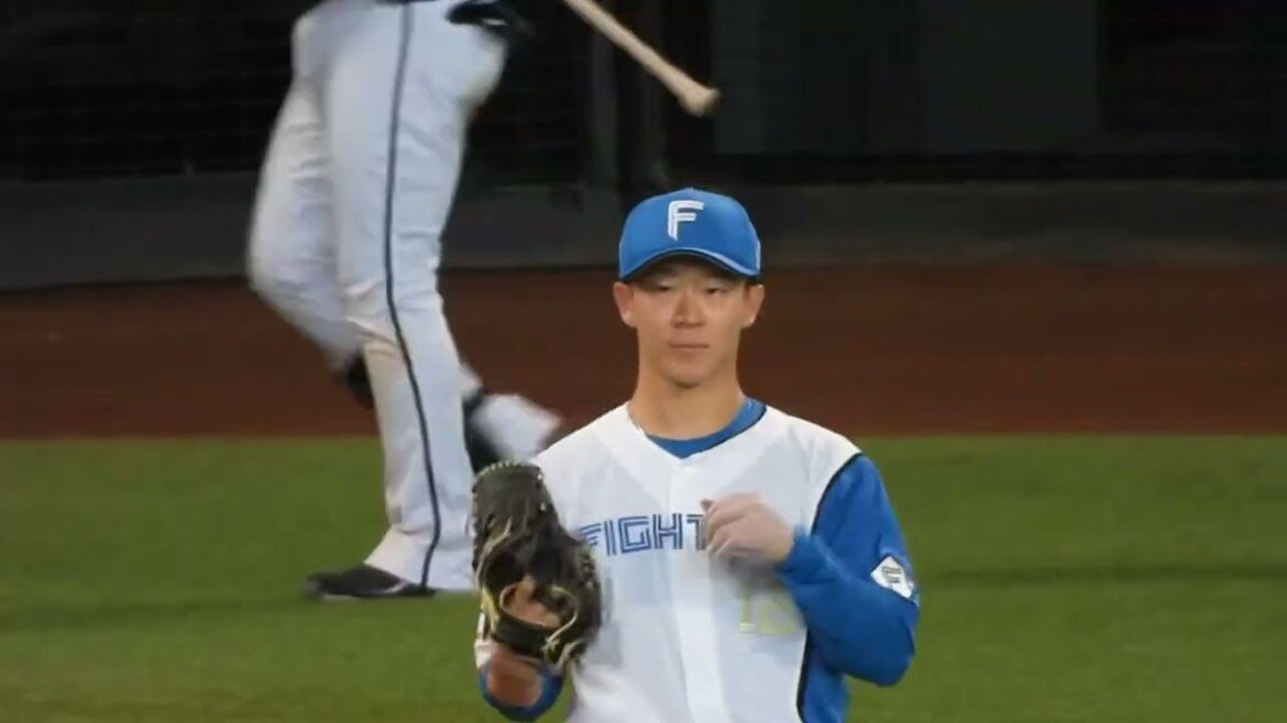 【二刀流】矢澤宏太が1軍昇格後の清水優心とバッテリーを組むもイマイチ…な瞬間　エスコンフィールド北海道日本ハムファイターズ