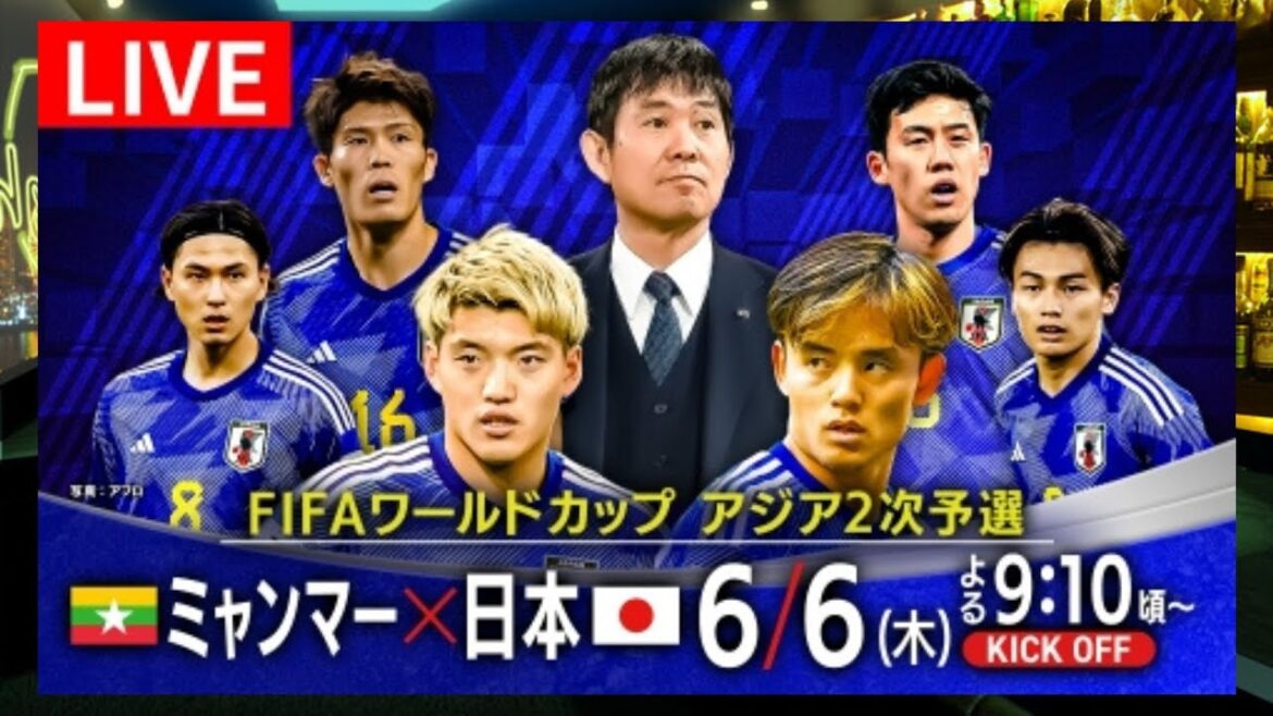 【日本 vs ミャンマー】「サッカーW杯二次決勝」！BAR来夢来人でみんなで見よう【映像ナシ】
