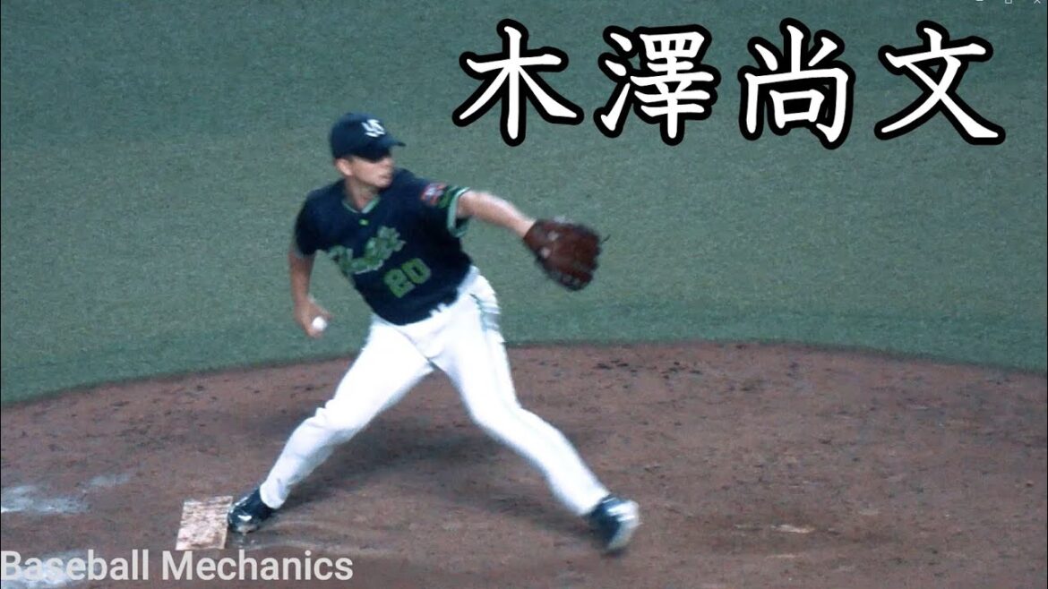 [ヤクルト] 木澤尚文 投球フォーム (スローモーション付)