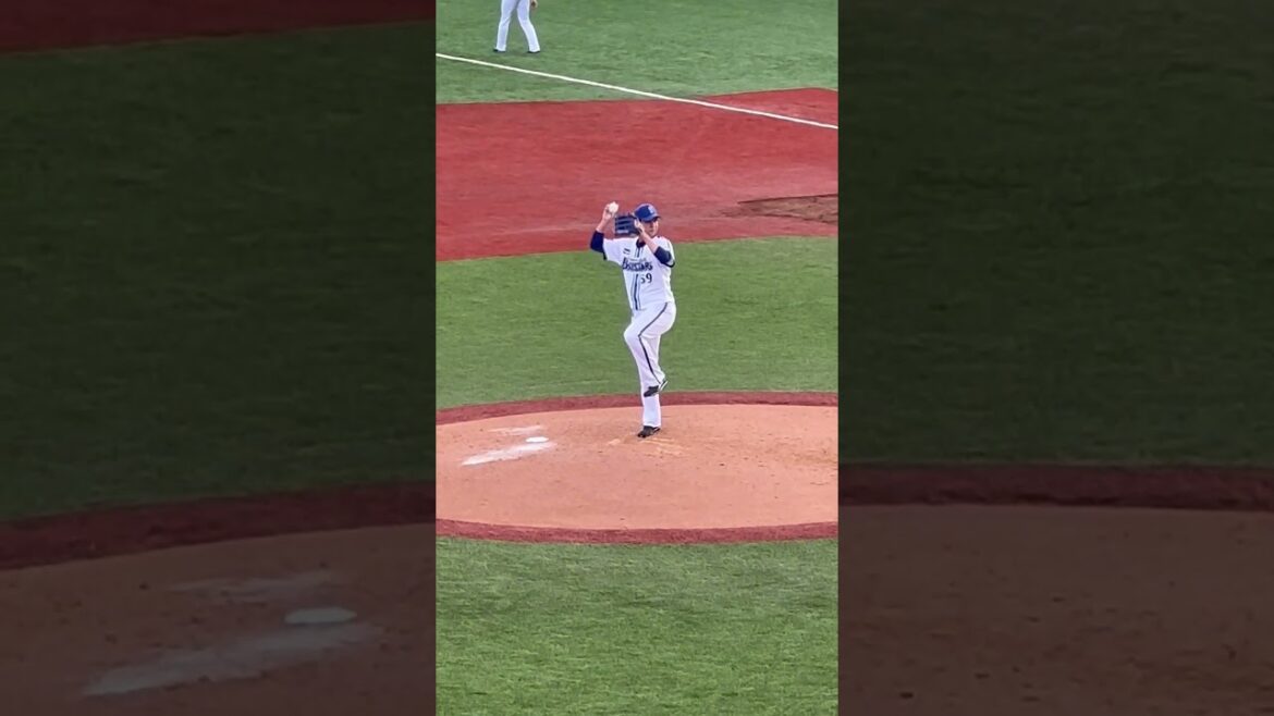 平良復活：想像以上の声援の多さにちょっとだけニコッとしたかもしれない瞬間 #平良拳太郎 #横須賀スタジアム #ベイスターズ