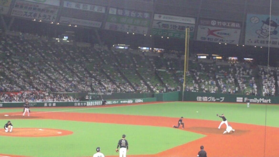 オリックス 若月健矢 盗塁阻止でナイスプレー　岸潤一郎は盗塁失敗　西武 vs オリックス　2024年5月24日(金)