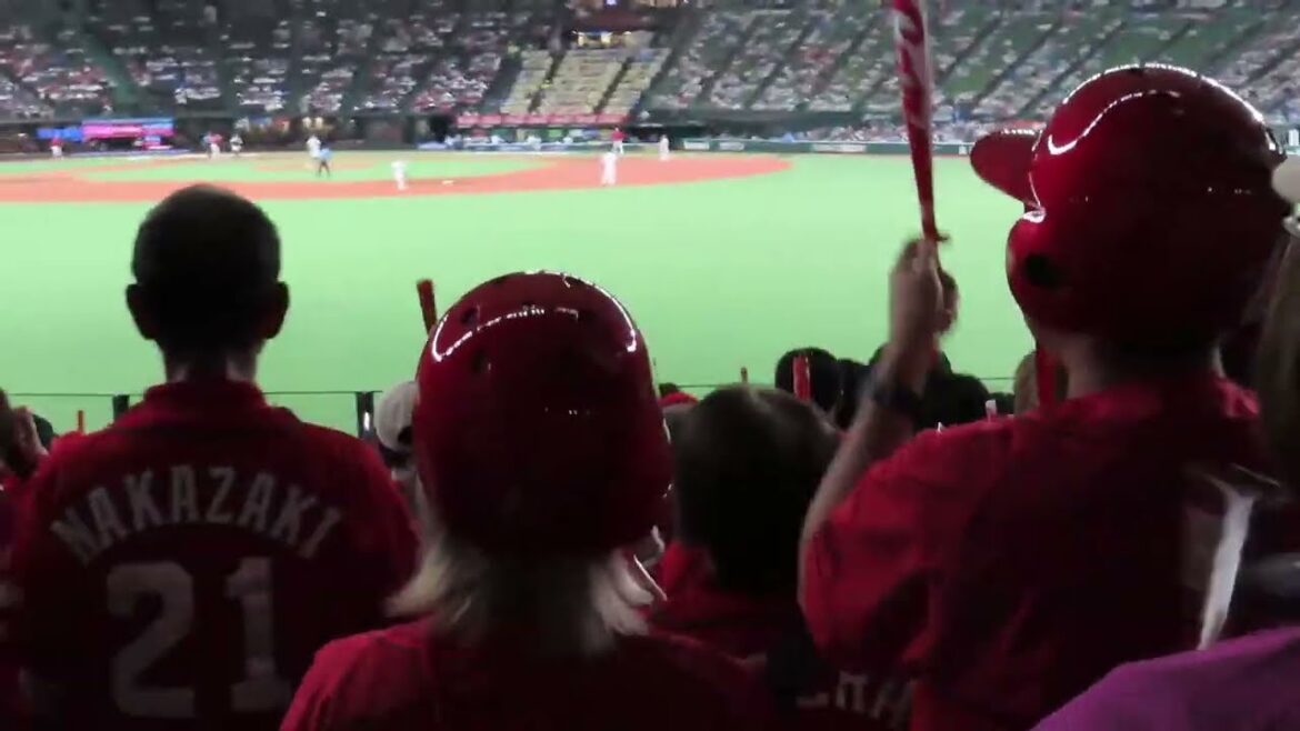 カープ負けたけど 9回真っ赤の外野ビジター応援は負けとらん❗💪 明日は勝つぞカープ❗💪 カープ負けたけど 9回真っ赤の外野ビジター応援は負けとらん❗💪 明日は勝つぞカープ❗💪