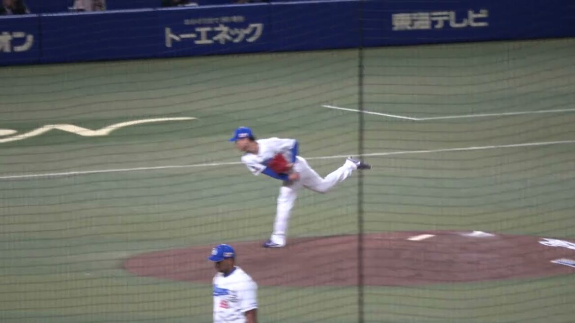 中日ドラゴンズ 清水達也投手 登場曲 投球練習 2024/6/6 VS 福岡ソフトバンクホークス