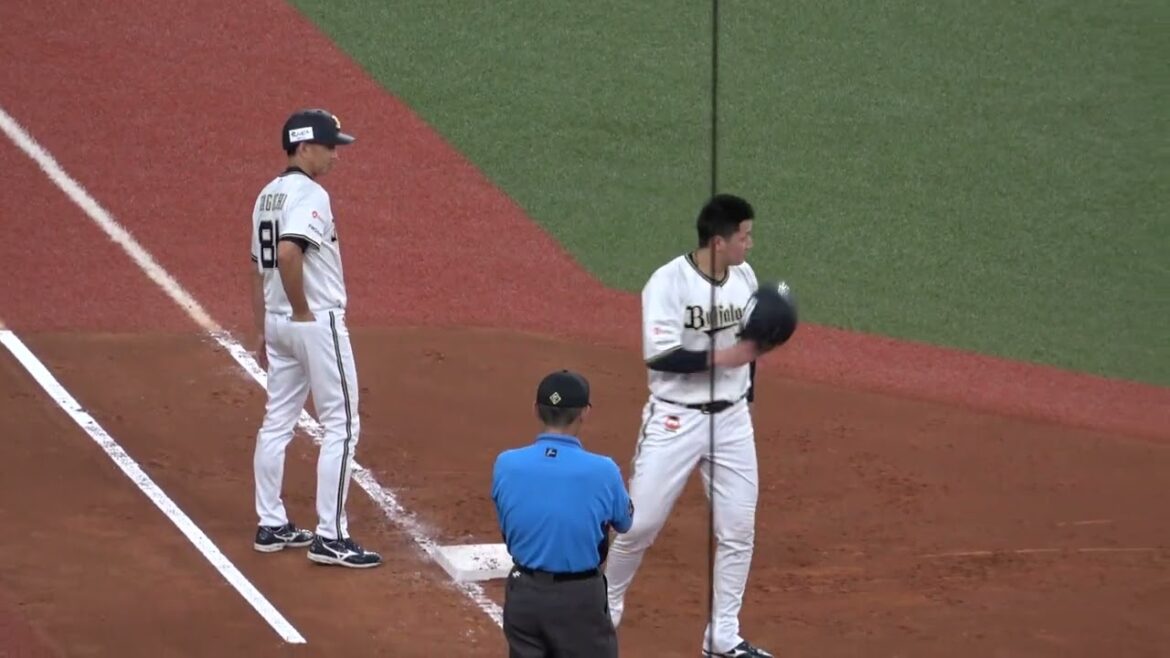 紅林弘太郎の先制タイムリーに続いて宗佑磨のタイムリーで2点追加！