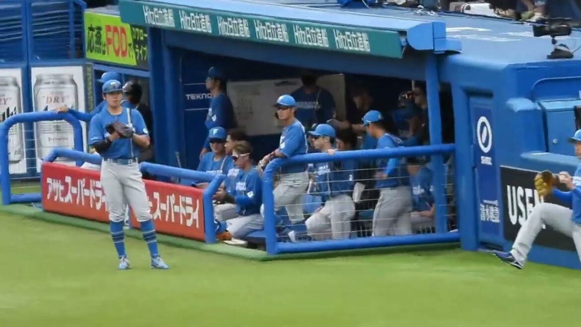 打撃好調だけど得点に繋がらない日ハム打線 マルティネス、田宮裕涼 北海道日本ハムファイターズ対ヤクルトスワローズ　交流戦神宮球場