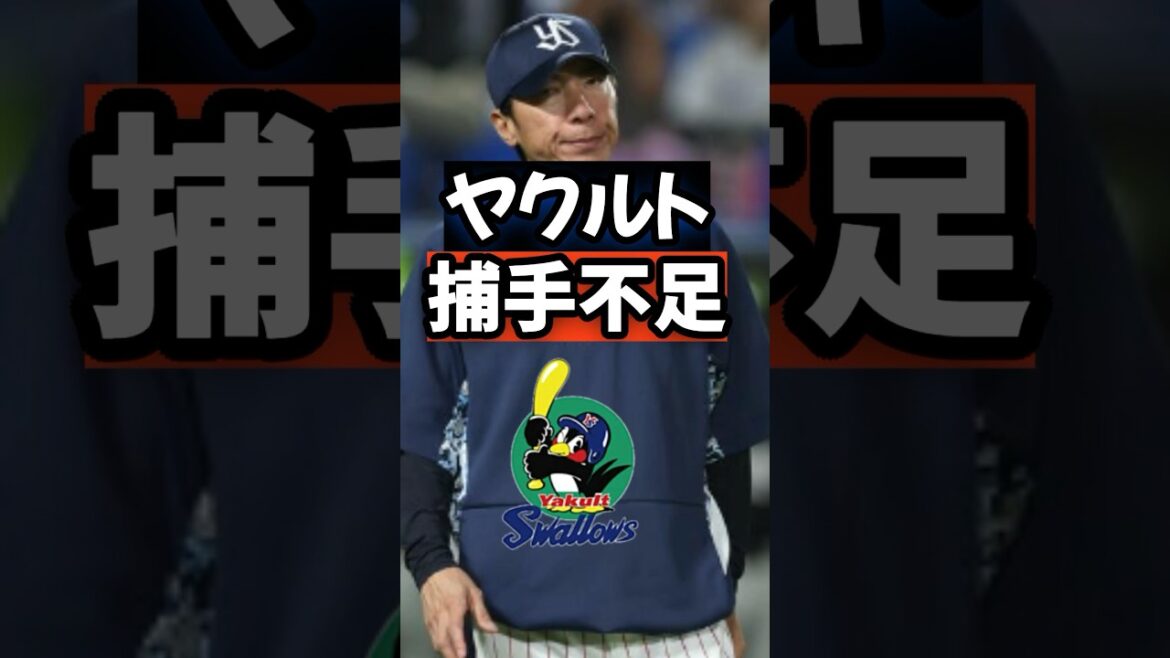 【悲報】ヤクルトスワローズ、ガチのマジで捕手が足りない模様