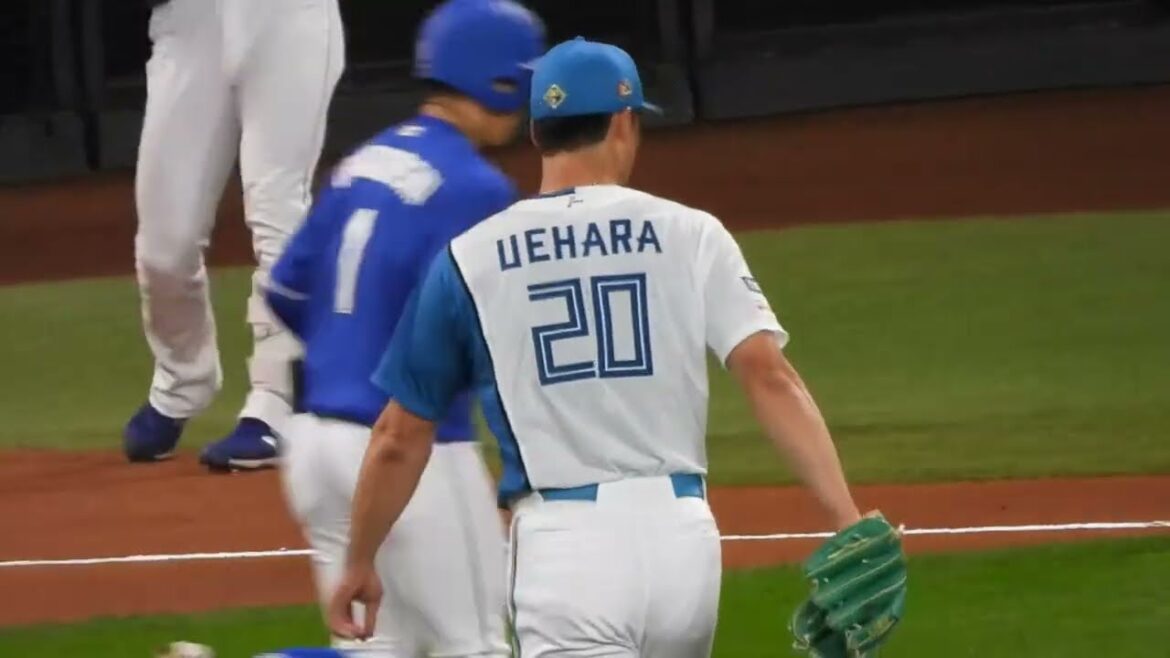 新庄監督も喜んでる？上原健太が初回を完璧に抑える‼︎フォアボールがないだけで偉い👏エスコンフィールド北海道日本ハムファイターズ