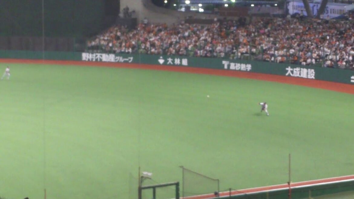 巨人 ヘルナンデス ファインプレー　西武 vs 巨人　2024年5月31日(金)