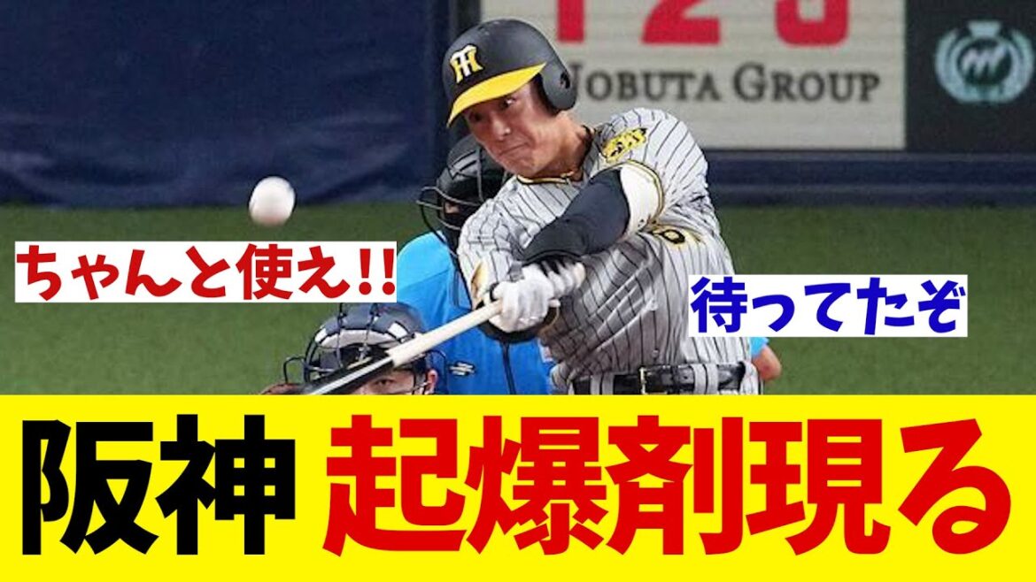 阪神　打線の起爆剤が見つかる！？【野球情報】【2ch 5ch】【なんJ なんG反応】