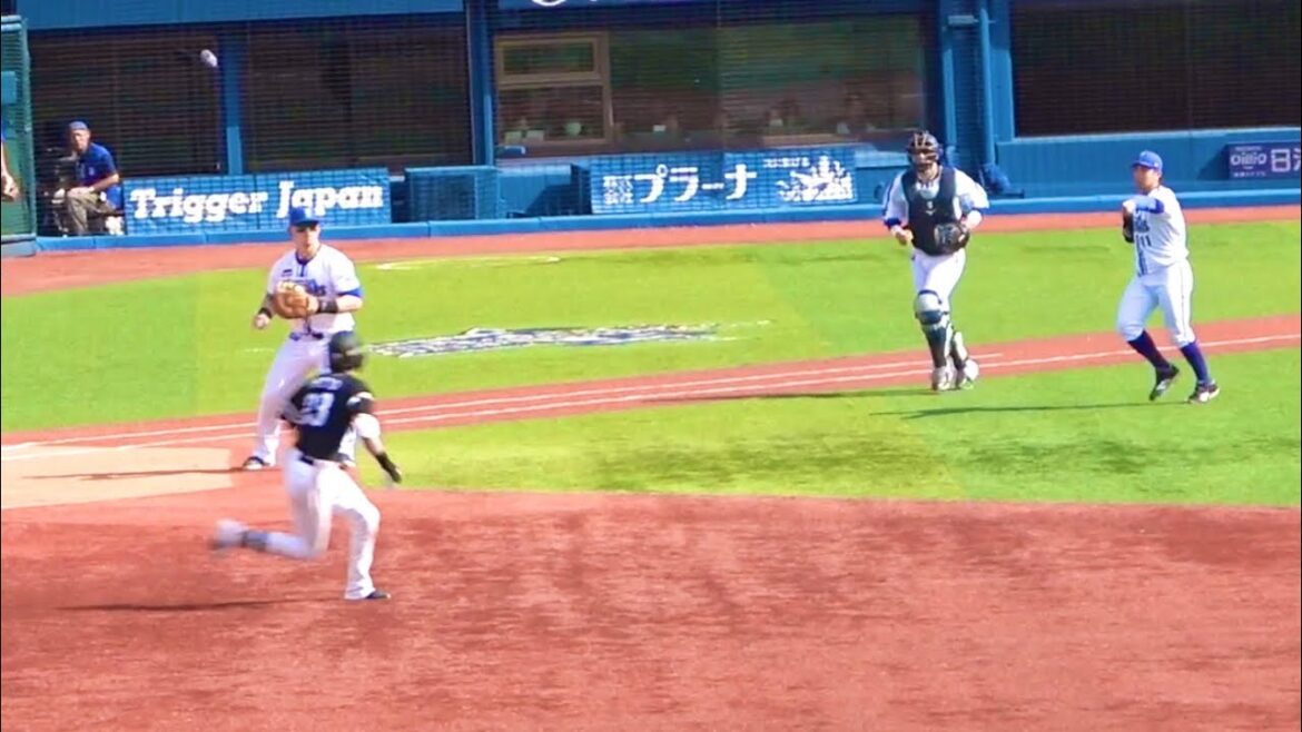 周東の無謀な暴走に東くんと、祐大が止める！ 横浜DeNAベイスターズ 2024/6/8