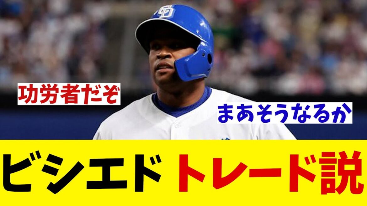 中日・ビシエド　電撃トレード説が急浮上！【野球情報】【2ch 5ch】【なんJ なんG反応】