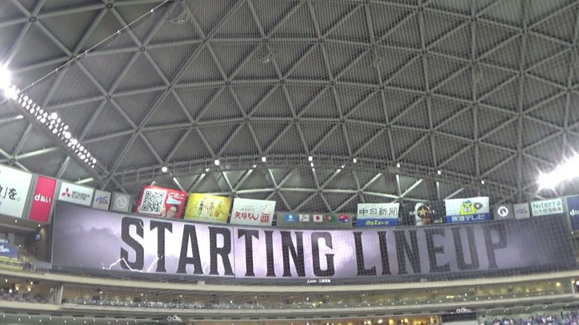 交流戦開幕デー#中日ドラゴンズ スタメンmovie【どらカッコイイ！】