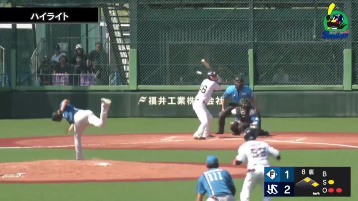【ファームハイライト】太田賢吾選手が2安打3打点の活躍｜6月14日 東京ヤクルトスワローズvs北海道日本ハムファイターズ（戸田球場）