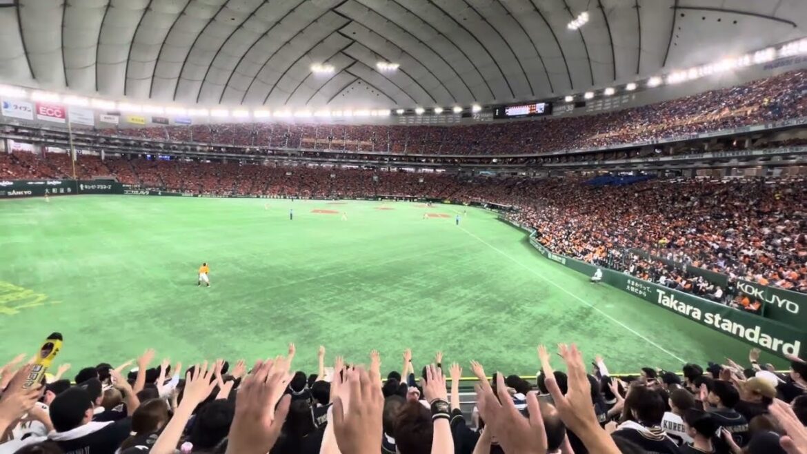 【東京ドーム】オリックス 頓宮裕真 応援歌 2024.6.7
