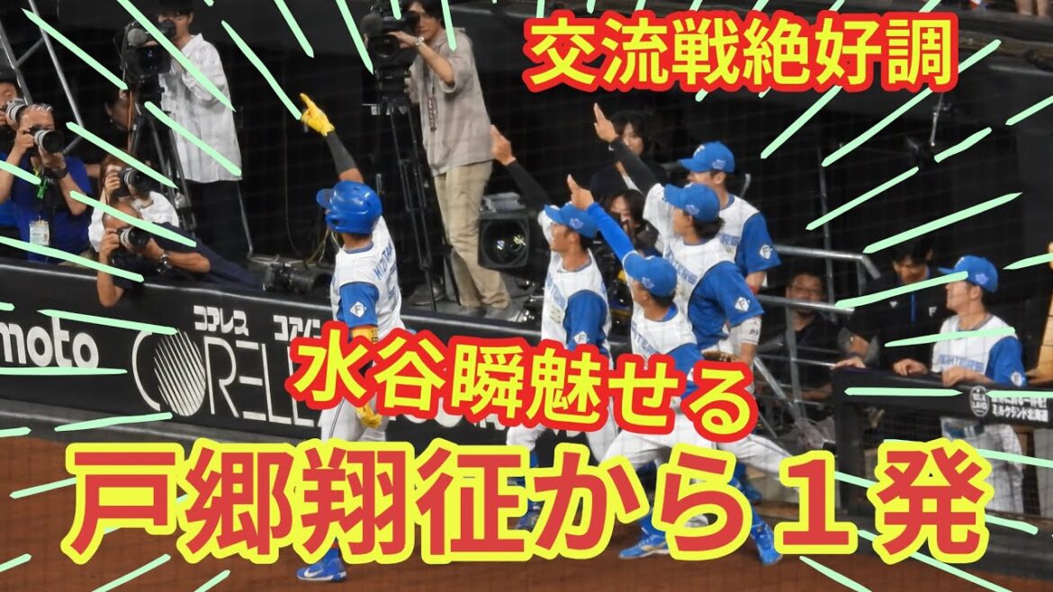 【20240614】水谷瞬が魅せる戸郷翔征から１発！交流戦絶好調！！