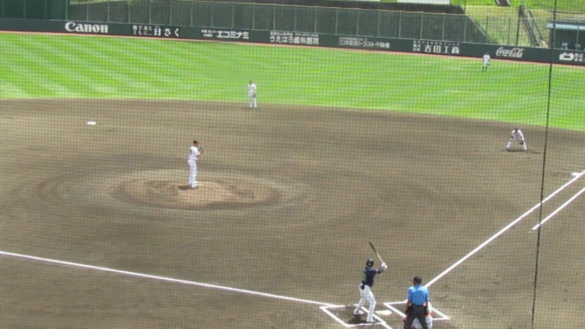 赤羽由紘を三振にとるグリフィン2024年5月29日 読売ジャイアンツ対ヤクルトスワローズ