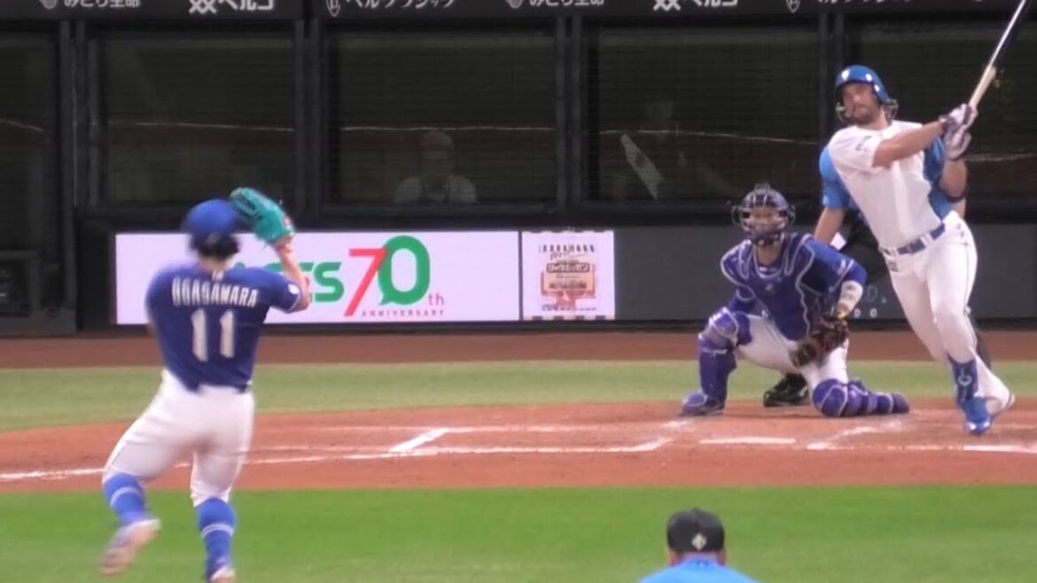 -2024.06.12-【NPB】５回裏 小笠原慎之介 投強襲に抜群の反応‼︎ ピンチ脱出の併殺プレイ 中日ドラゴンズ（vs北海道日本ハム）