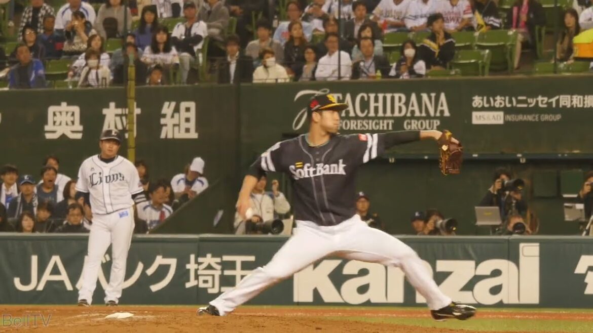 福岡ソフトバンクホークス 加治屋蓮 投球フォーム（現 阪神タイガース）