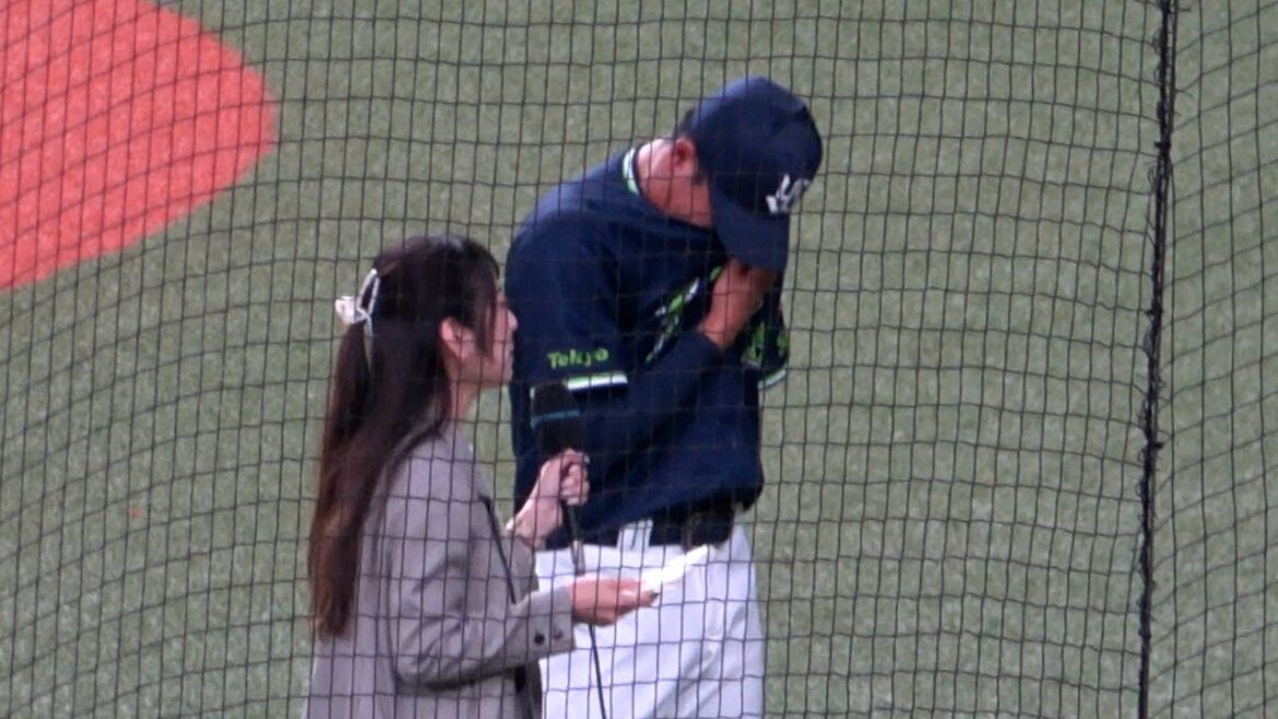 3年ぶりの白星を手にした奥川投手、感極まり涙...ヤクルトファンからは大きな拍手が送られる👏
