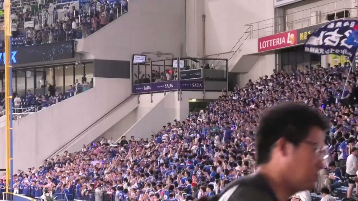 -2024.06.14-【NPB】応援団 勝利の二次会 1-9 左翼席ほほ誰も帰らず大声援！中日ドラゴンズ（vs千葉ロッテ）