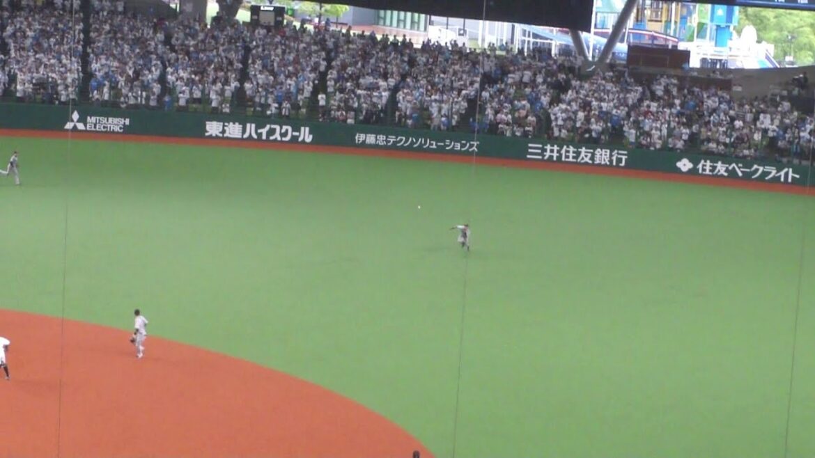 巨人 立岡宗一郎 ファインプレー　西武 vs 巨人　2024年6月2日(日)
