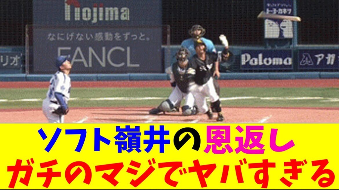 ホークス・嶺井の代打恩返しツーランホームランがガチのマジでヤバすぎるとなんｊとプロ野球ファンの間で話題にｗｗｗ【なんJ反応集】