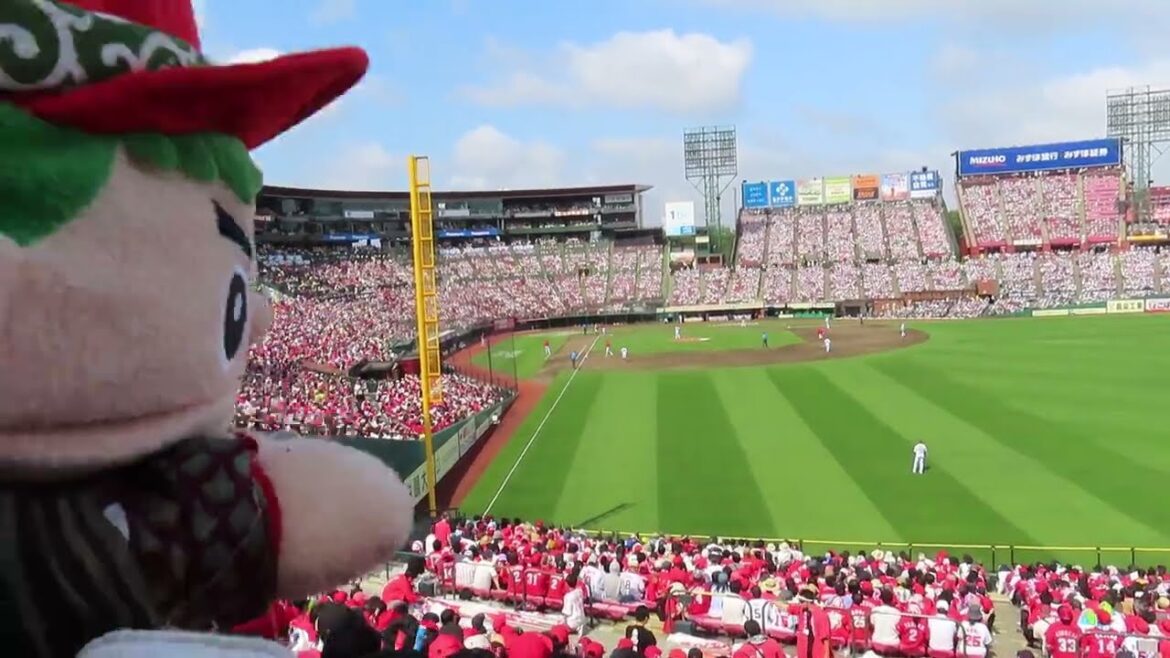 カープ2回 99二俣翔一 ライト前タイムリーヒット❗💪カープ先制👍️