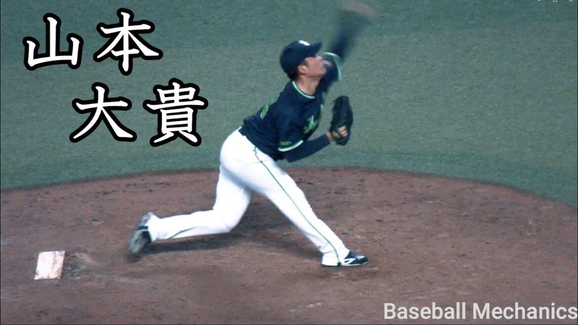 [ヤクルト] 山本大貴 投球フォーム (スローモーション付)
