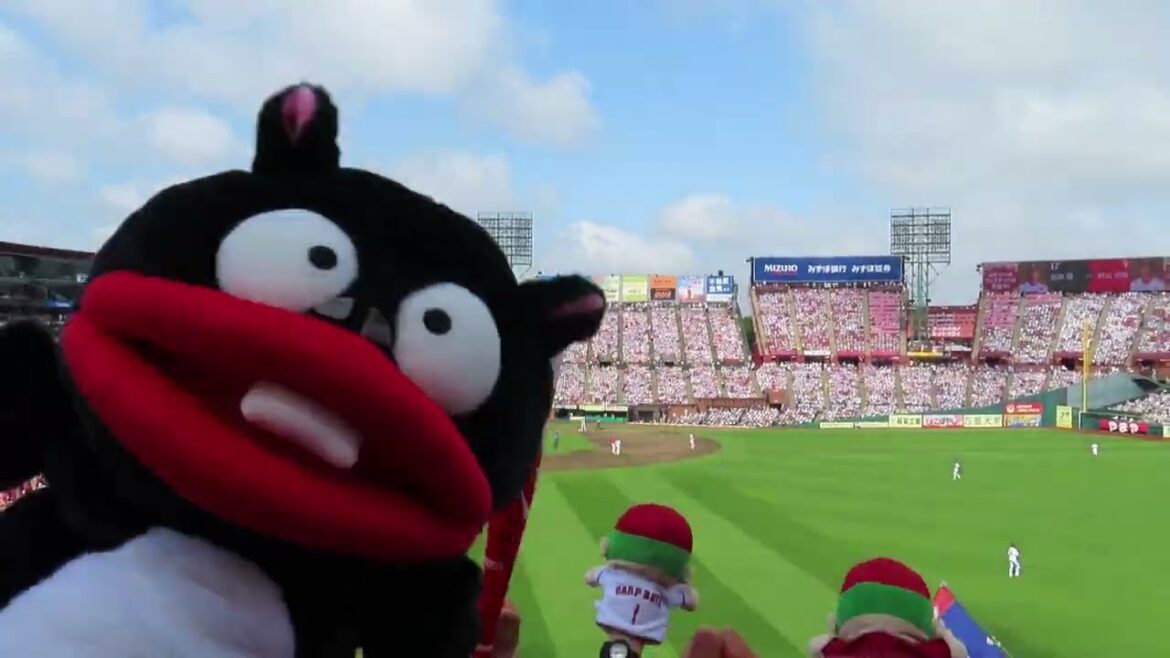 カープ 9秋山翔吾 センター前ヒット❗💪カープ2回に1点追加👍️