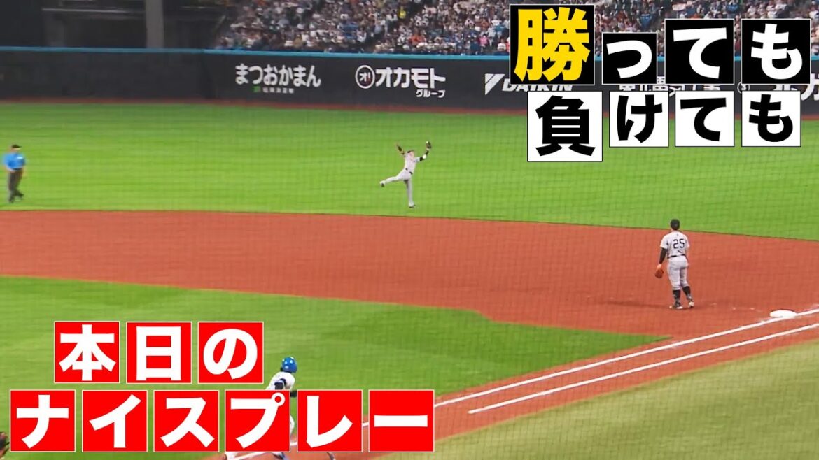 【勝っても】本日のナイスプレー セ・リーグにやられた編【負けても】(2024年6月15日)