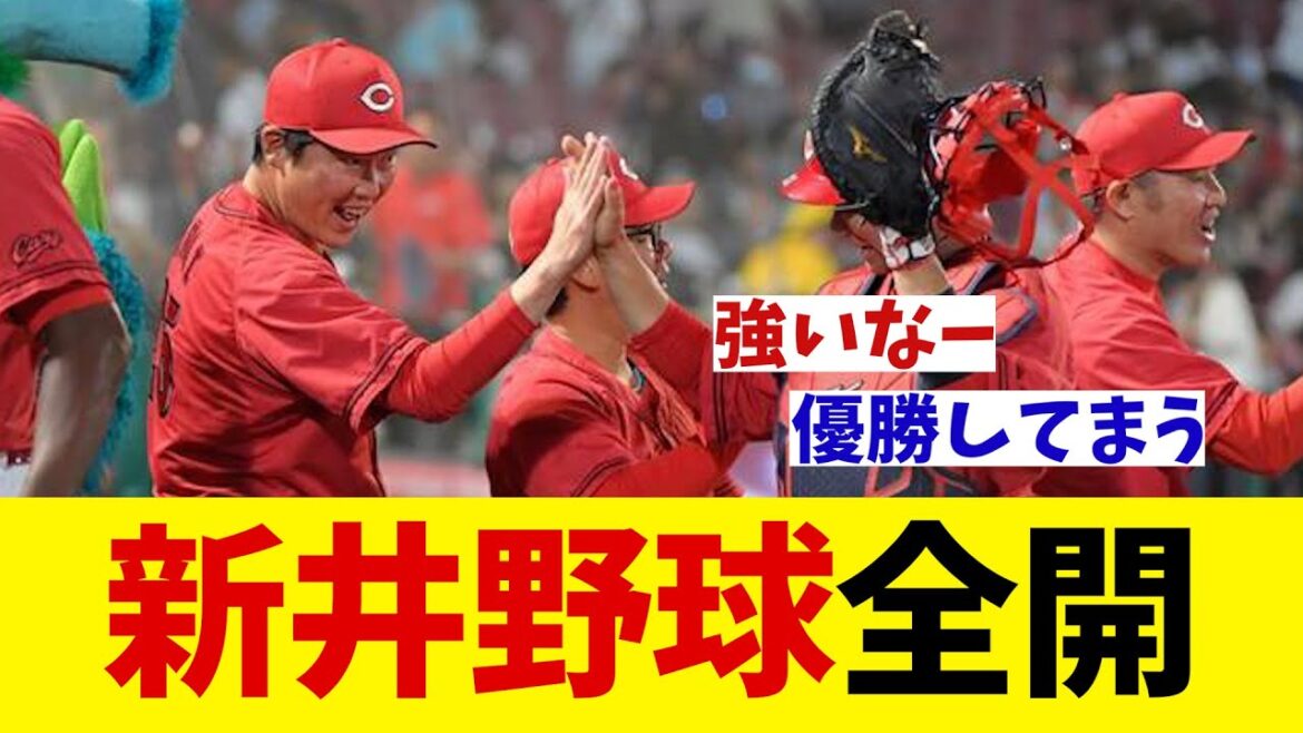 広島カープ　新井野球全開！！！【野球情報】【2ch 5ch】【なんJ なんG反応】