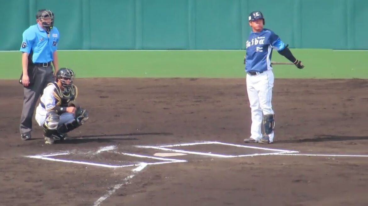 甲子園に帰ってきた西武　陽川尚将（代打で四球）　＠甲子園　20240608